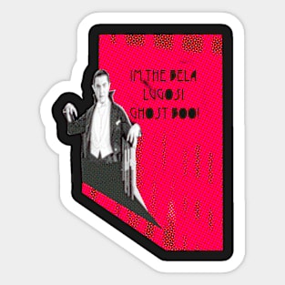 bela lugosi Sticker